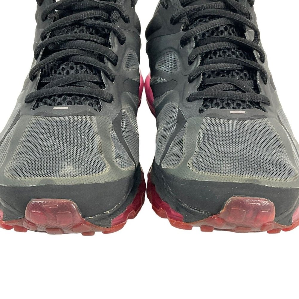 Nike Shoes Womens Size 7.5 Black Air Max + 2 Running Shoes Black 487679-006 Mesh - Picture 5 of 9